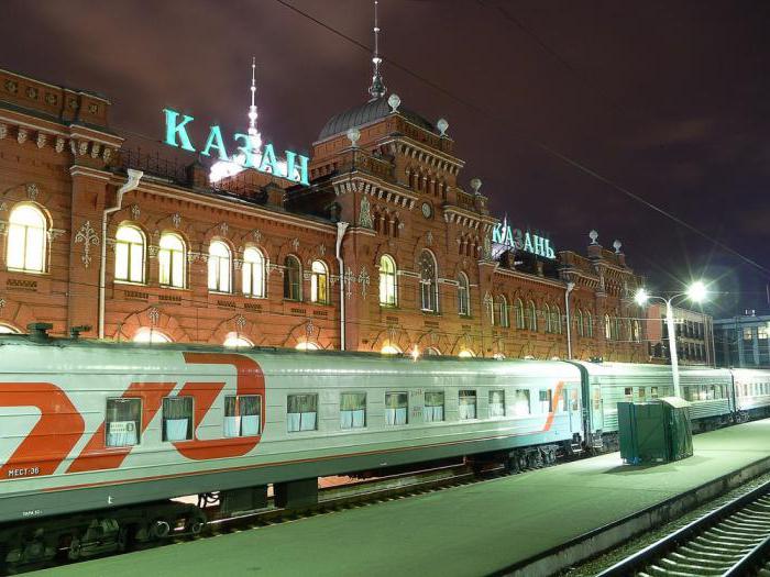 Stazione ferroviaria (Kazan): indirizzo