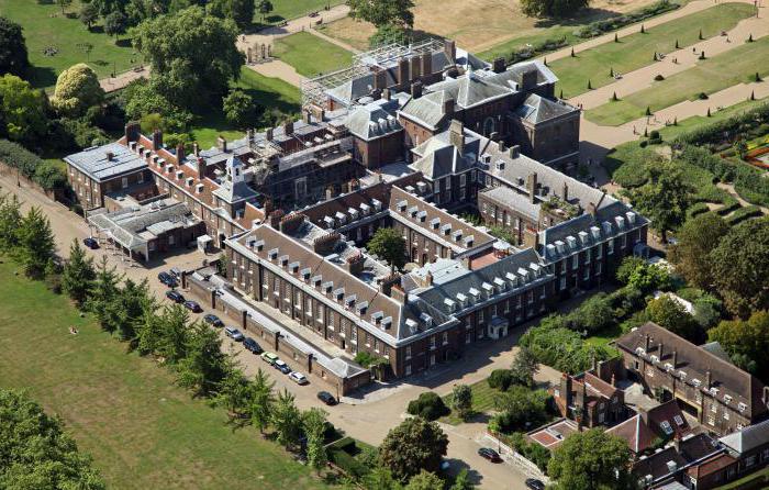 Kensingtonský palác Kate Middleton