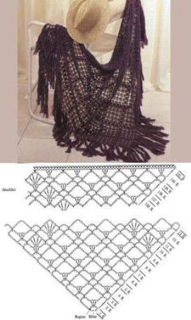 схема за плетене на една кука
