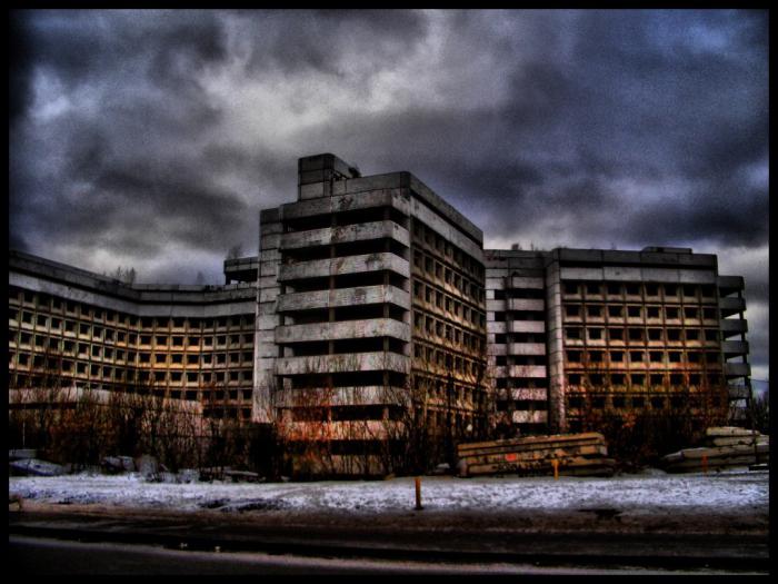 Khovrinskaya abbandonato l'ospedale