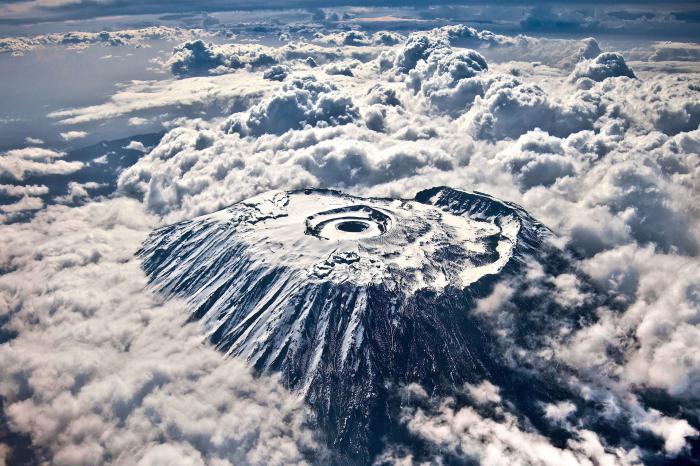 Kilimanjaro je nejvyšší hora Afriky