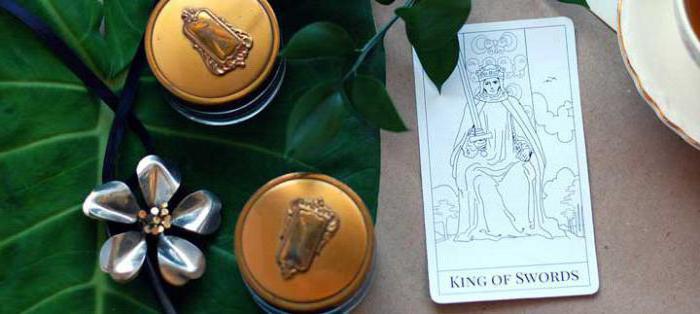 kralj mečev tarot pomen v zdravju
