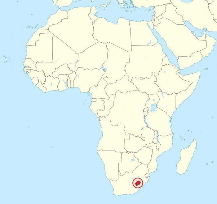 Лесото је главни град