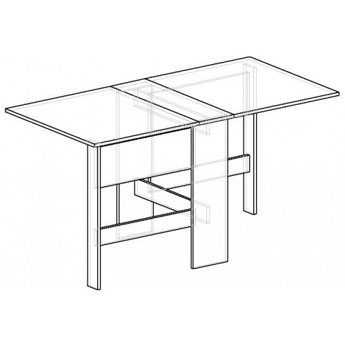 crteži kuhinjskog stola