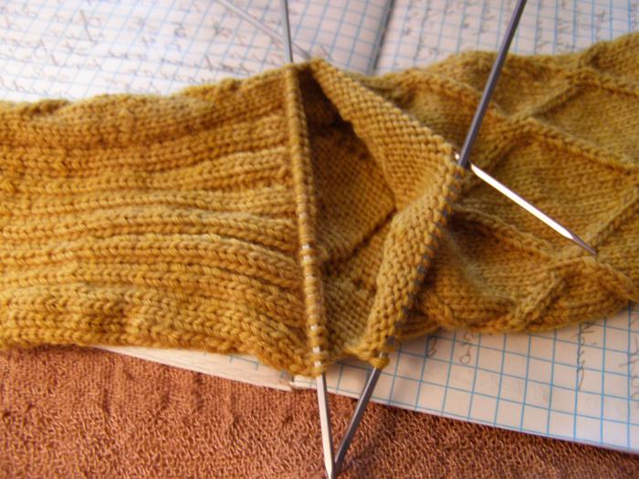 pletenje čarapa pletenje opis