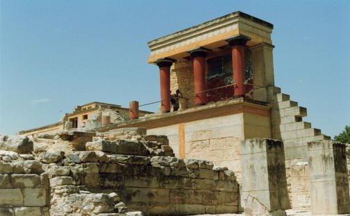 Pałac Knossos w Minotaur