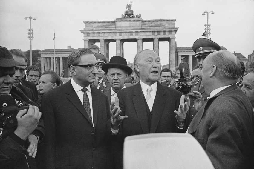 Adenauer v Berlíně