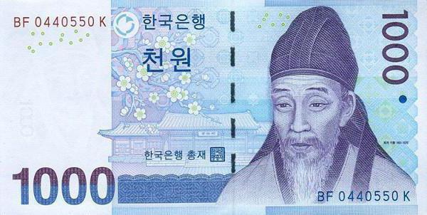 в каква валута в Корея