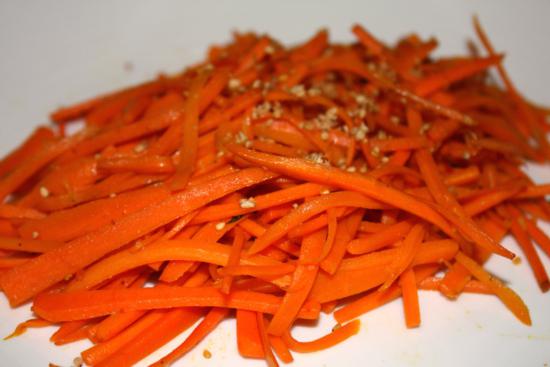 Корейски моркови: истинска рецепта