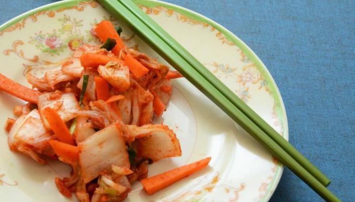 Korejská mrkev s kapustou: skutečný recept s fotografiemi