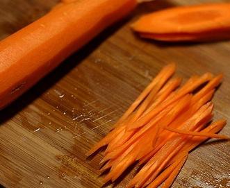 come fare le carote in coreano