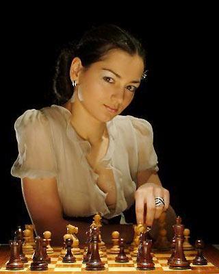Giocatore di scacchi Alexandra Kosteniuk