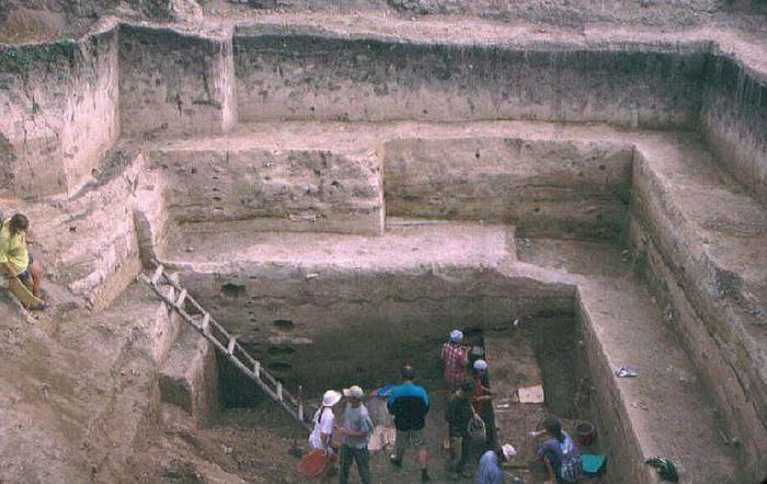Starożytna cywilizacja Kostenki w pobliżu Woroneża