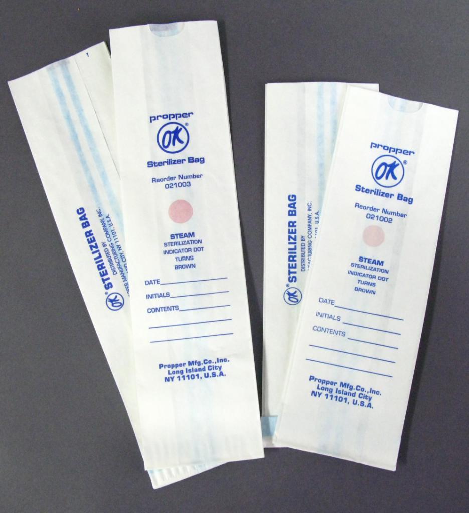 Kraft torbe za sterilizacijo instrumentov za manikuro