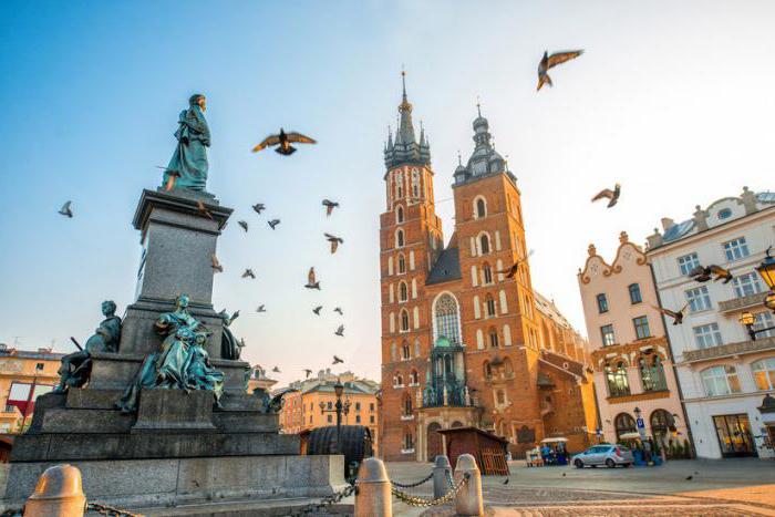 Città di Cracovia Polonia