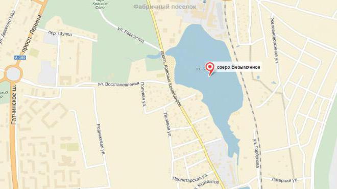 Lago senza nome a Krasnoye Selo come arrivare