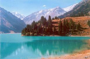 kde je jezera Balkhash