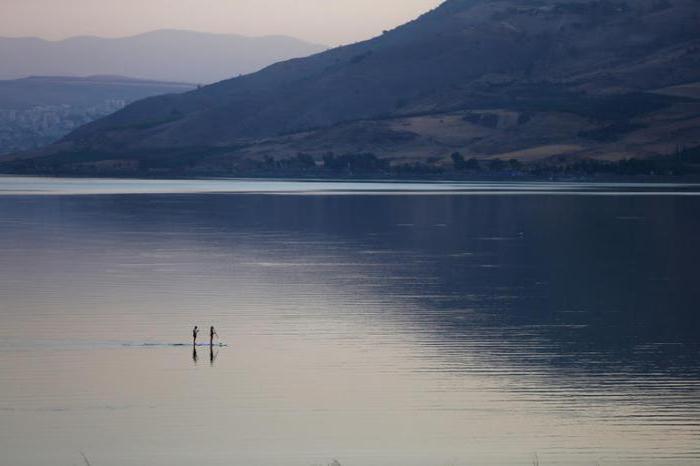 tiberias jezero Izrael fotografija