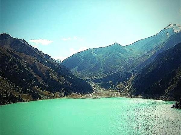 Jezero Borovoye Kazachstán