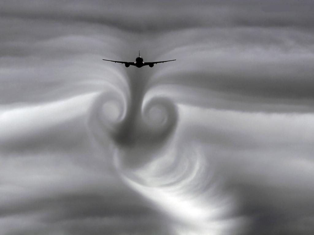 Vzduch turbulentní toky