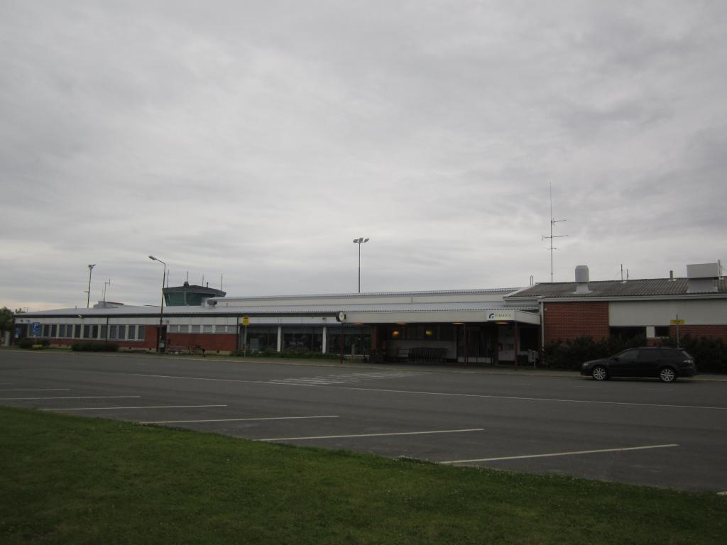 Vista dell'aeroporto di Lappeenranta