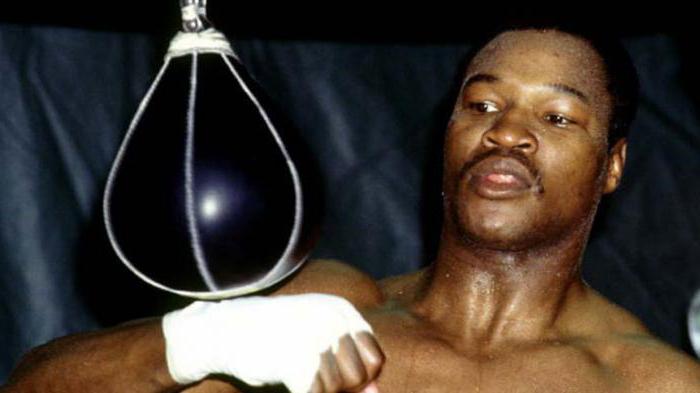 boxer Larry Holmes