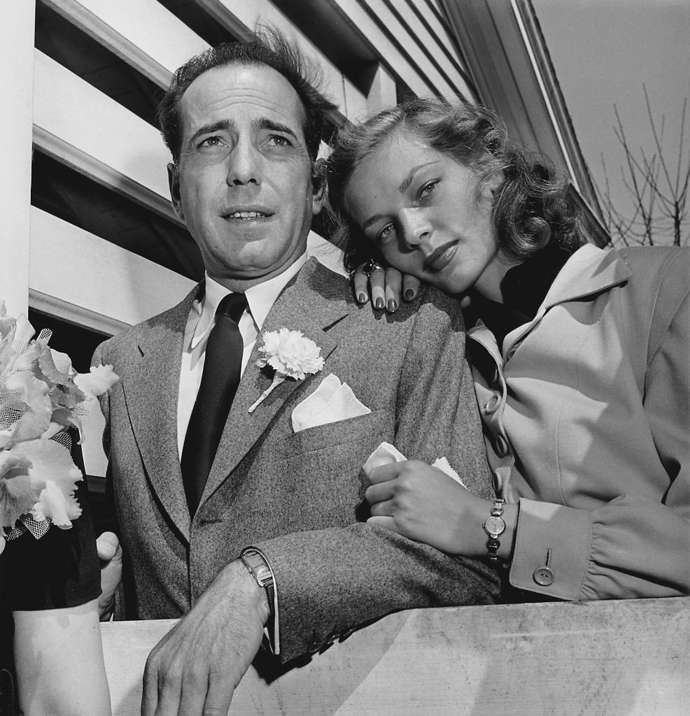 Małżonkowie Bogart i Bacall