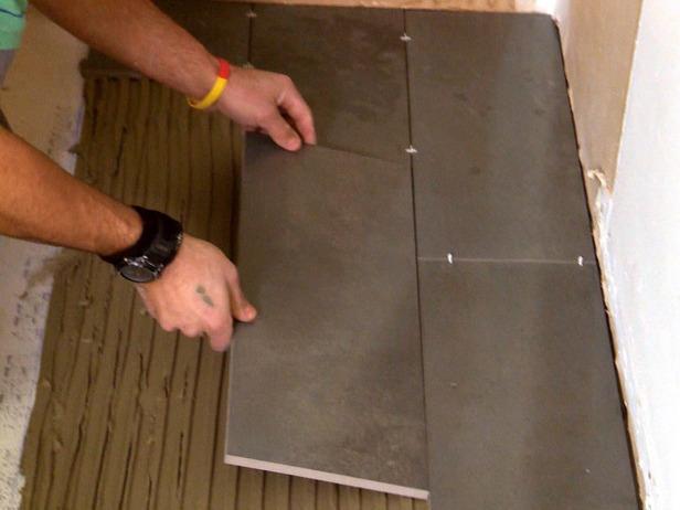 Технология за поставяне на плочки на пода