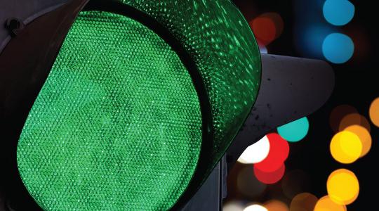 signály semaforu a dopravních kontrolních signálů