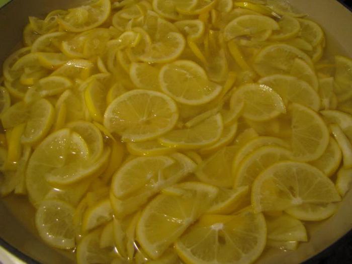 citrónový džem s receptem na kůži