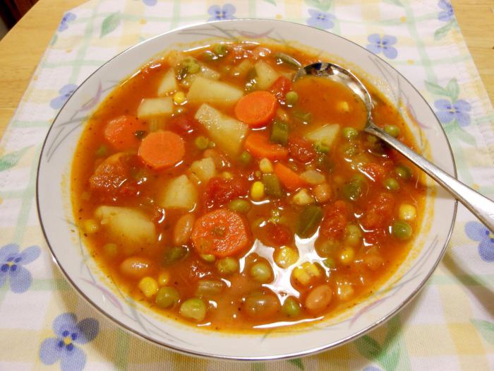 chuda zupa w powolnym kuchenka