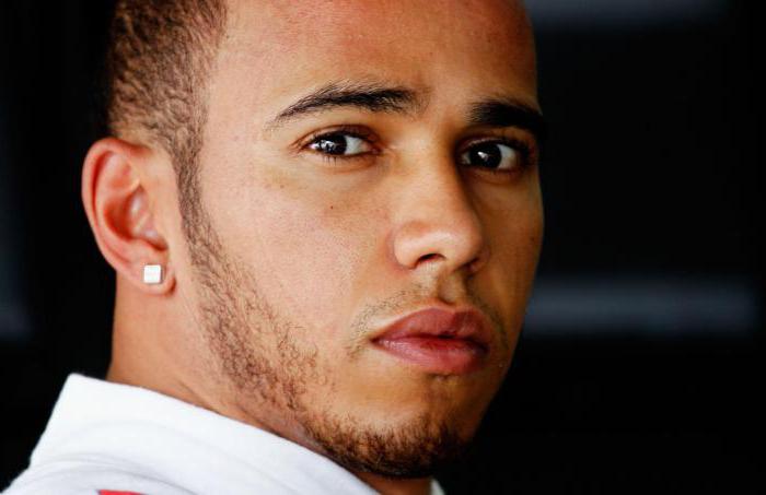 Il pilota di Lewis Hamilton