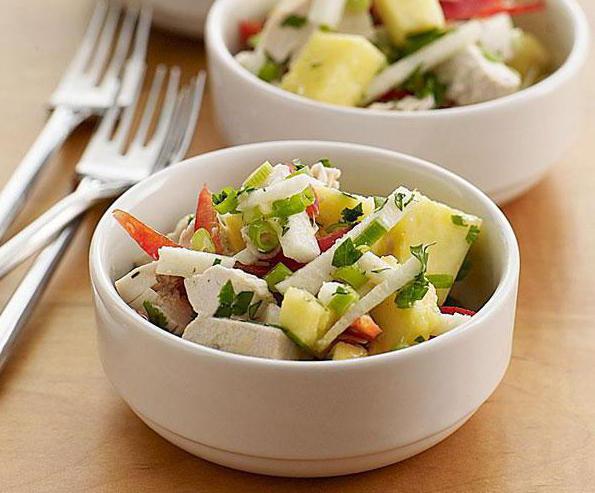 jednoduché lehké saláty bez majonézy