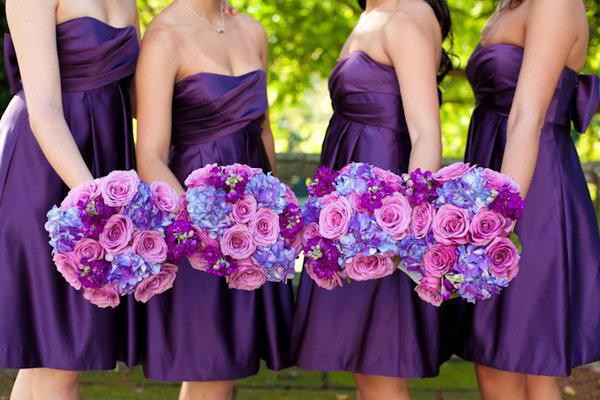Lilac vjenčanje pribor