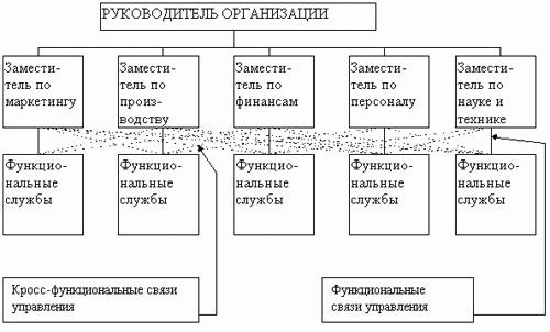 функционална организационна структура на управление