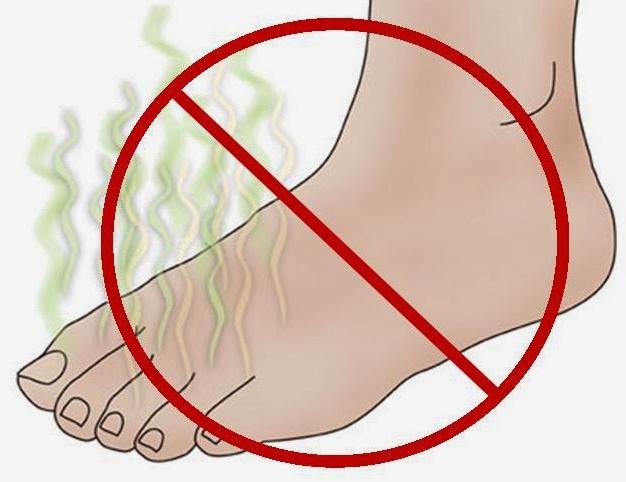 come eliminare l'odore del piede