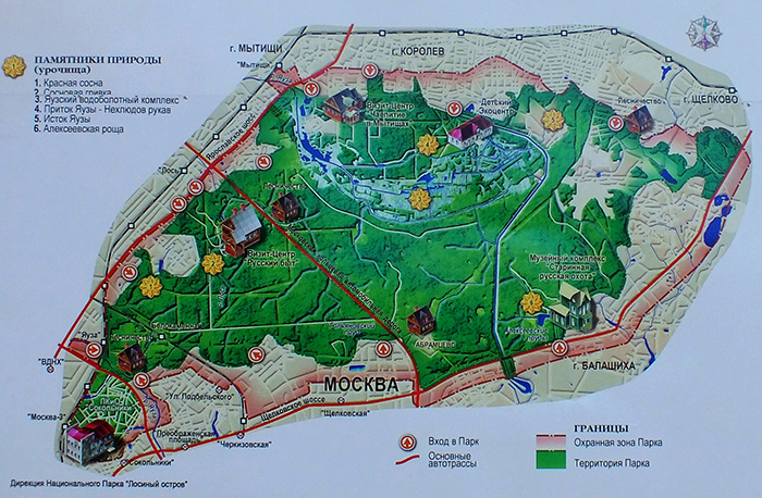 Plán parku