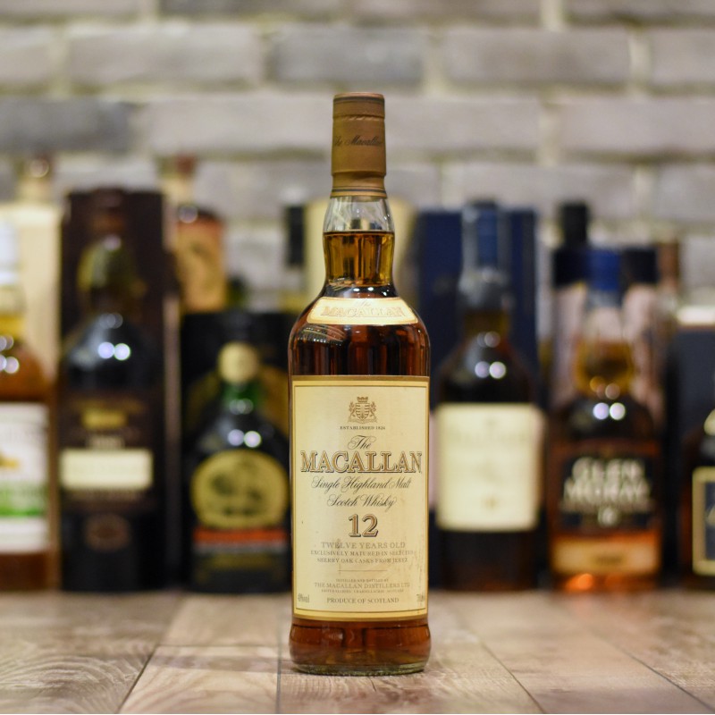 Macallan whiskey 12 let