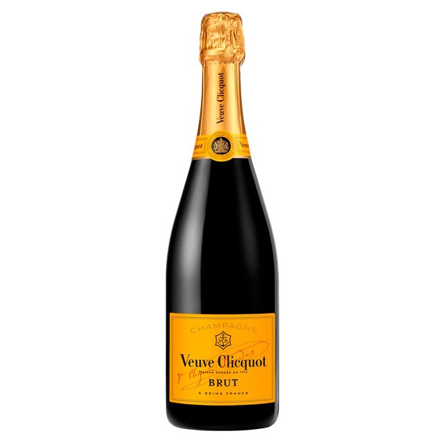 Veuve Clicquot žlutá značka Champagne Brut