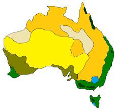 Přírodní oblasti Austrálie Stupeň 7
