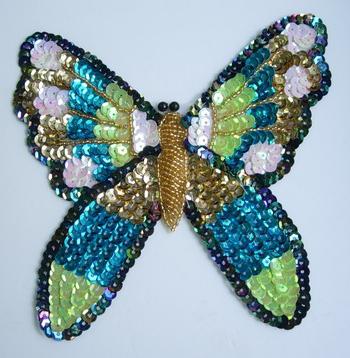 farfalle di perline