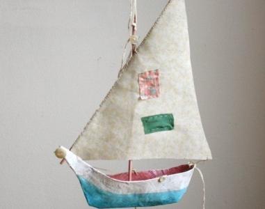 лодка оригами
