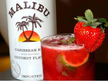 Malibu recept na likér