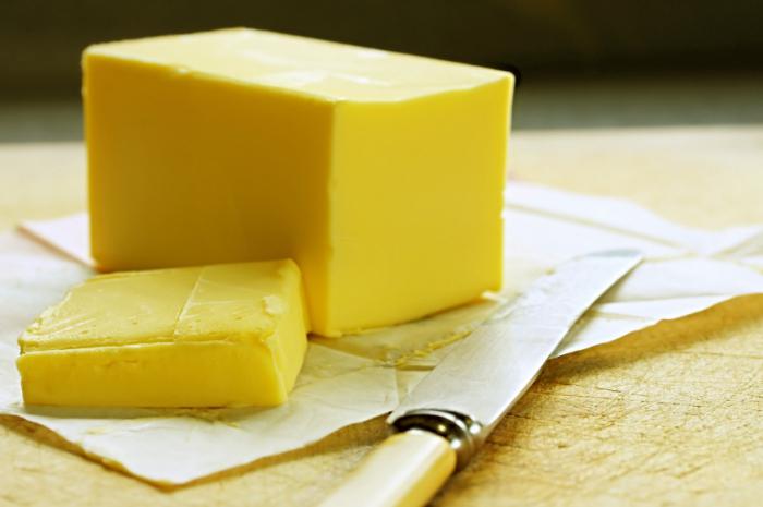composizione di crema margarina