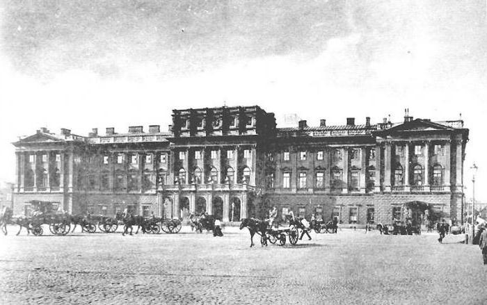 Architekt Mariinsky paláce v Petrohradě