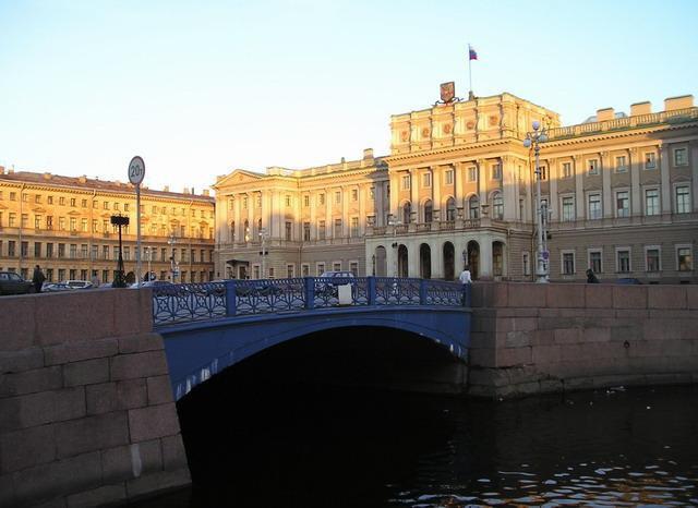 Mariinsky Palace (Petrohrad): adresa