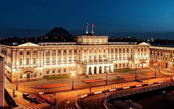 Palača Mariinsky (St. Petersburg): povijest