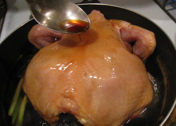 sójové pečené kuře