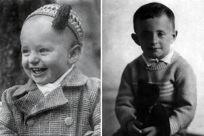 Марк Захаров в детска възраст