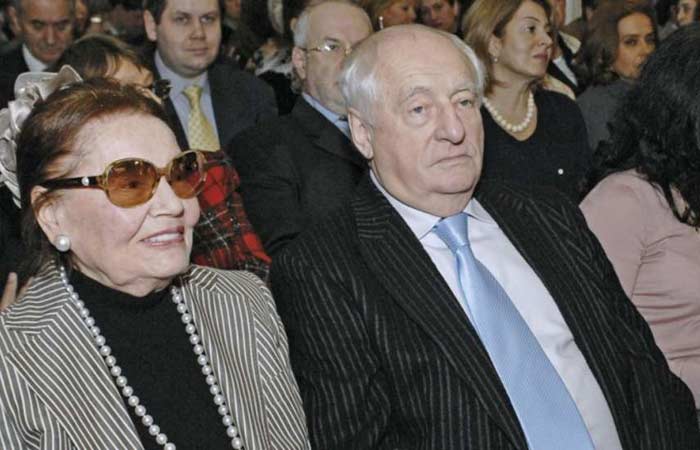 Марк Закхаров и његова жена